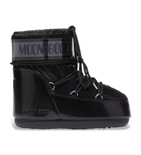 D1409350 Bottes Icon Low Glance noires (42/44), Plat, Aucun, Casuel, Neige - Moon Boot - Modalova