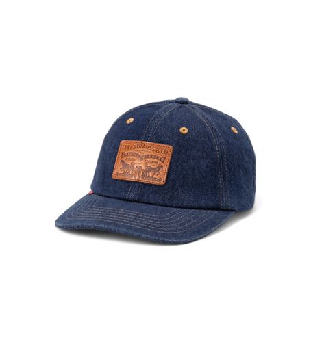 Unisex. 235863-634-18 Relaxed Dad Heritage Cap (OSFA), Casuel, Coton, Marine - Levi's - Modalova