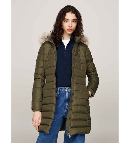 DW0DW18864 Veste en duvet avec capuche et passepoil (L), Casuel, Polyester - Tommy Jeans - Modalova