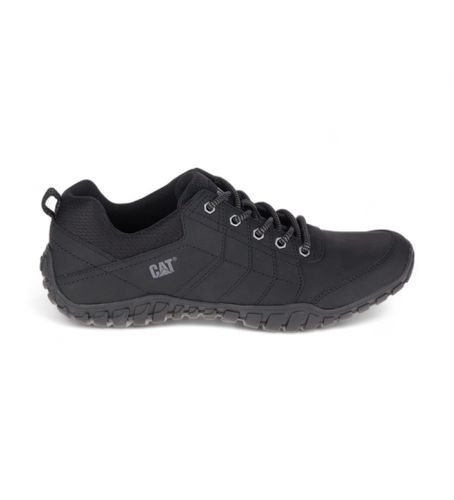 P722309 Instruct Leather Sneakers (42), Cuir, Noir, Plat, Lacets, Casuel - Caterpillar - Modalova