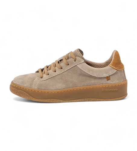 Unisex. 258481120005_020 Baskets en cuir N5848 (36), Plat, Lacets, Casuel - El Naturalista - Modalova