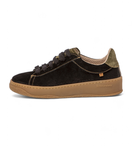 Unisex. 258481101005_001 Baskets en cuir N5848 (41), Plat, Lacets, Casuel - El Naturalista - Modalova