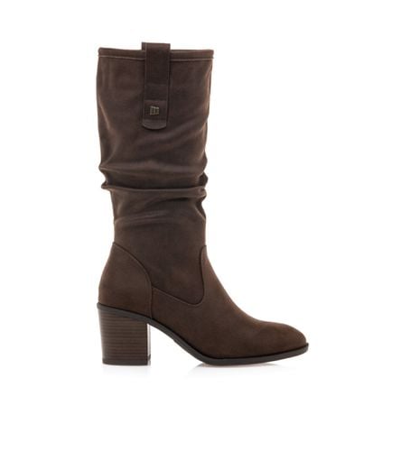 Bottes Miriana marron (36), Tissu, 5 à 8 cm, Aucun, Casuel - Mustang - Modalova