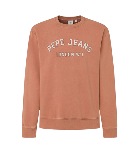 PM582738 Sweatshirt Aldridge Crew marron (S), Casuel, Le coton biologique, Durable - Pepe Jeans - Modalova