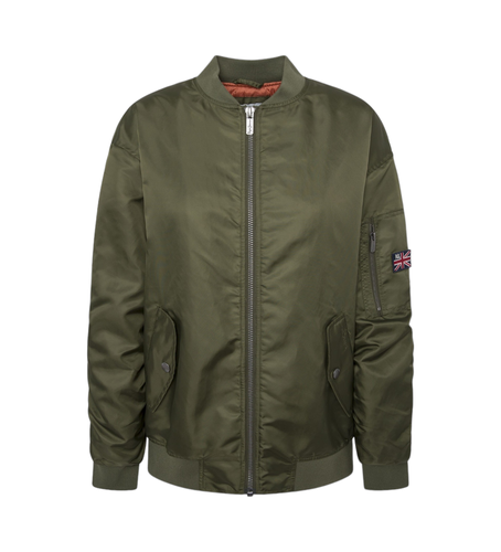 PL402478 Veste bombardier Britanny (XS), Casuel, Vert, Nylon - Pepe Jeans - Modalova