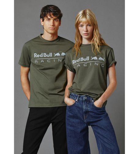 Bull Racing x Pepe Jeans unisex. RU500005 T-shirt unisexe imprimé (M), Casuel, Coton, Manche courte - Red Bull Racing x Pepe Jeans - Modalova