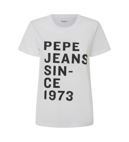 PL505962 T-shirt Gio (S), Casuel, Manche courte, Le coton biologique, Durable - Pepe Jeans - Modalova