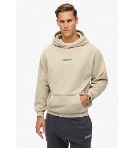 M2013727A Sweat à capuche ample avec imprimé micrologo (XXL), Casuel, Coton - Superdry - Modalova