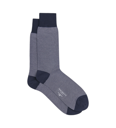 HMU30089 Chaussettes Birds Eye (M-L), Homewear, Coton, Marine - Hackett London - Modalova