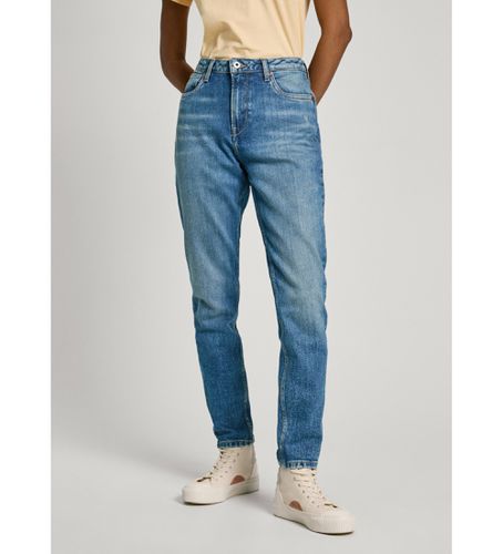 PL204591RI3 Jeans Tapered Hw (27/28), Casuel, Coton, Denim, Durable - Pepe Jeans - Modalova