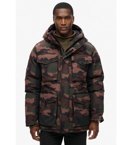 M5011992A Parka tactique Everest (XXL), Casuel, Camouflage, Polister recyclé, Durable - Superdry - Modalova