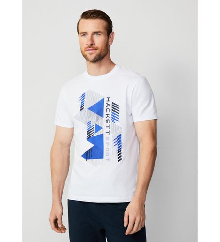 HM500831 Hs Graphic T-shirt (S), Casuel, Coton, Manche courte - Hackett London - Modalova