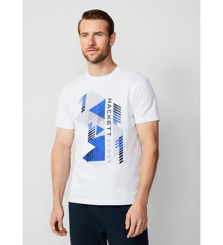 HM500831 Hs Graphic T-shirt (M), Casuel, Coton, Manche courte - Hackett London - Modalova