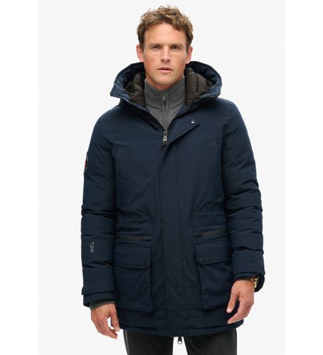 M5011909A Veste parka matelassée City (XXL), Casuel, Polister recyclé, Durable, Marine - Superdry - Modalova