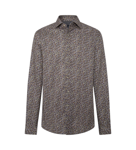 HM3010116 Winter Shirt brown (XS), Marron, Casuel, Coton, Manche longue - Hackett London - Modalova