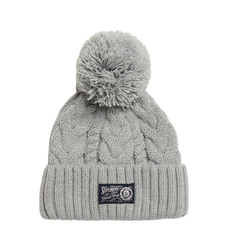 Unisex. Y9010189A Bonnet tressé (OSFA), Casuel, Acrylique - Superdry - Modalova