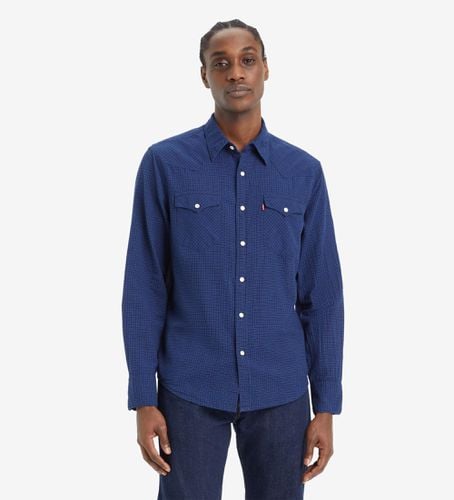 Chemise Barstow standard fit (L), Casuel, Coton, Manche longue, Marine - Levi's - Modalova