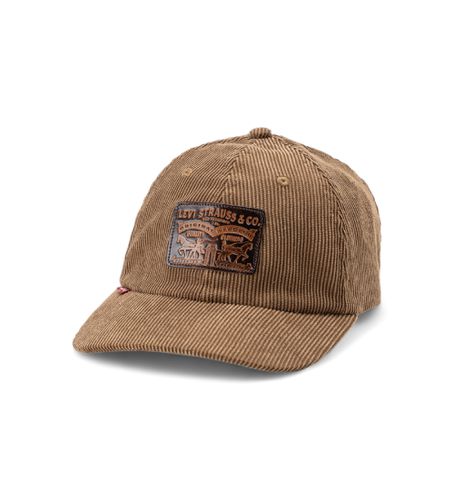 Unisex. 235863-8-37 Relaxed Dad Heritage Cap marron (OSFA), Casuel, Polyester - Levi's - Modalova