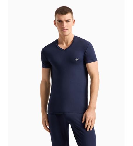 F511 T-shirt en modal doux (L), Homewear, Coton - Emporio Armani - Modalova