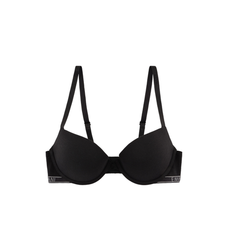 F223 Essential Studs Logo Push Up Bra (90A), Homewear, Le coton biologique, Durable - Emporio Armani - Modalova