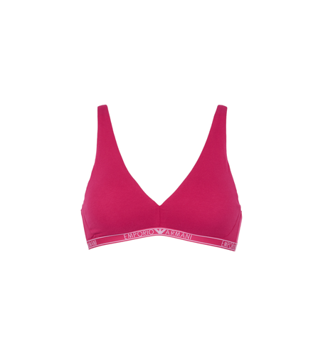 F223 Soutien-gorge bralette en coton biologique avec logo ASV essentiel (L), Homewear - Emporio Armani - Modalova