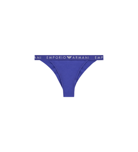 F227 Culotte brésilienne Iconic Logoband (L), Homewear, Violet, Coton - Emporio Armani - Modalova