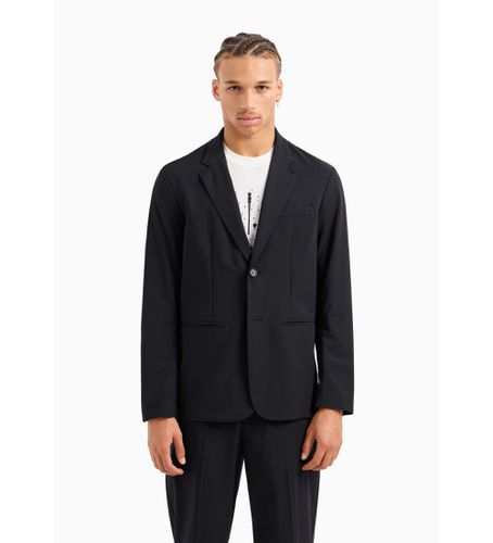 XM000131AF10897UC001 Blazer en laine mélangée (38), Casuel, Polyester - Armani Exchange - Modalova