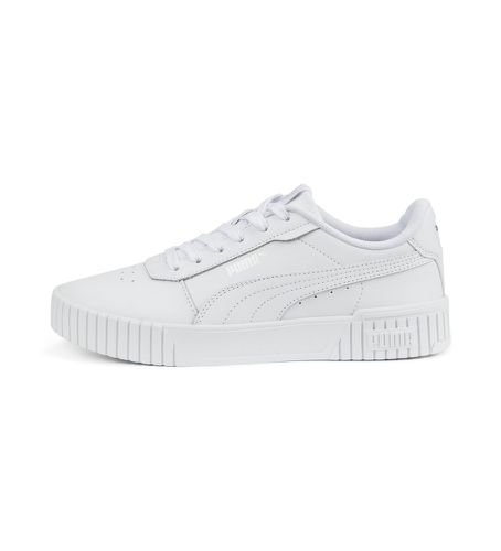 Trainers Carina 2.0 (40), Cuir, Blanc, Plat, Lacets, Casuel, Sport, Multisport - Puma - Modalova