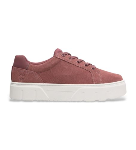 TB0A2NYSET01 Baskets Laurel en cuir (36 W), Plat, Lacets, Casuel, Durable, Bordeaux - Timberland - Modalova