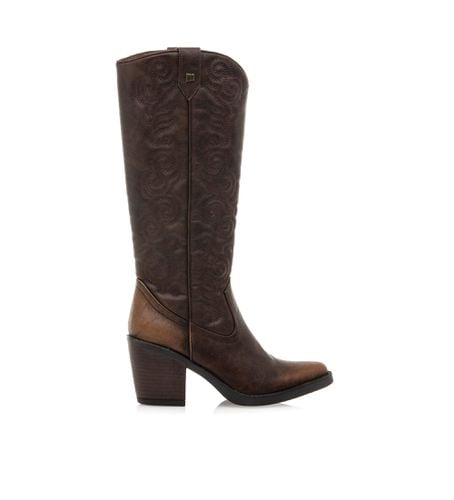 Bottes Tijuana marron (41), 5 à 8 cm, Fermeture éclair, Casuel - Mustang - Modalova