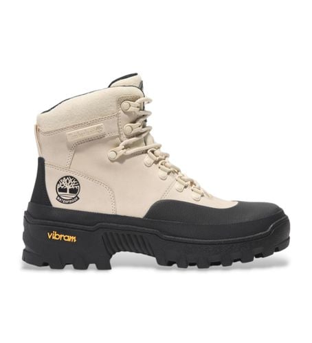 TB0A2PDJEX41 Bottes en cuir mi-mollet imperméables avec lacets et caoutchouc Vibram (39 W), Plat, Sport, Outdoor - Timberland - Modalova