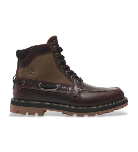 TB0A697HEIW1 Bottes en cuir Britton Road Mid noires (40), Plat, Lacets, Casuel - Timberland - Modalova