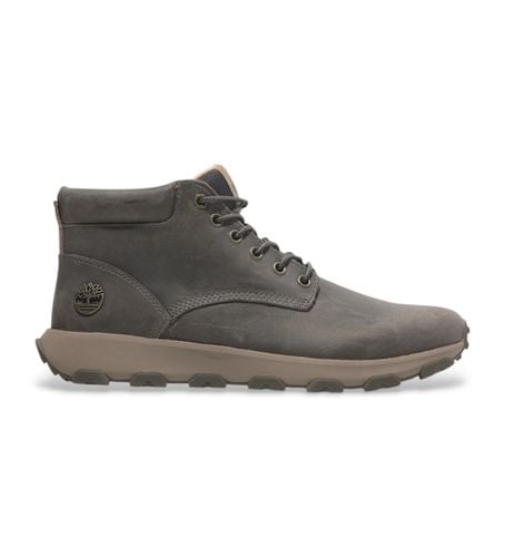 TB0A69MNEL71 Baskets en cuir Winsor Park Mid (40 M), Plat, Lacets, Casuel, Durable - Timberland - Modalova