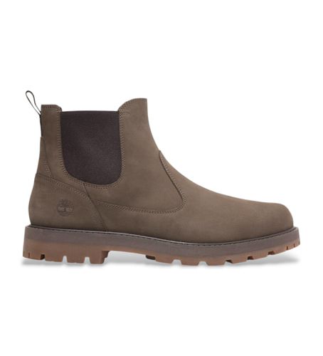 TB0A6A4WEM51 Bottes chelsea en cuir marron Britton Road (40 M), Plat, Aucun, Casuel, Taupe, Durable - Timberland - Modalova