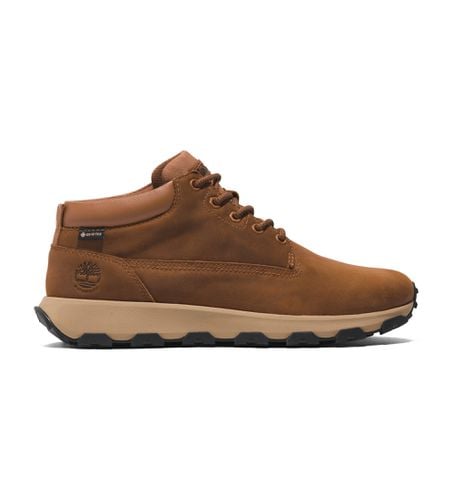 TB1A5YA1F131 Baskets à lacets en cuir imperméable à mi-mollet Winsor Park marron clair (40), Plat, Casuel - Timberland - Modalova