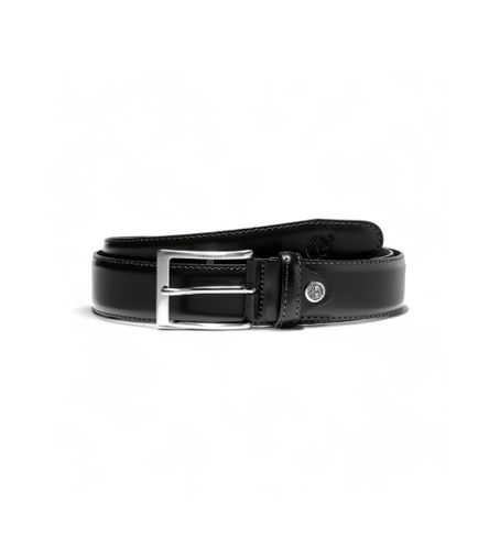 TB0A1DF90011 Ceinture classique réglable de 3,5 cm de large, noire (S), Casuel, Cuir - Timberland - Modalova