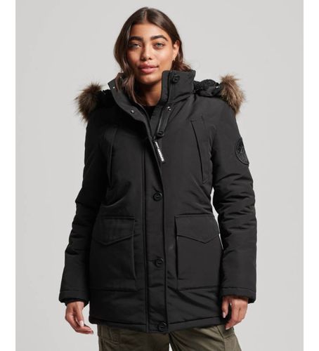 W5011572A Parka à capuche en fourrure synthétique Everest (XXS), Casuel, Polyester - Superdry - Modalova