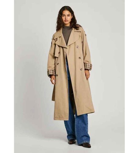 PL402446 Trench Bianca (S), Casuel, Polyester - Pepe Jeans - Modalova