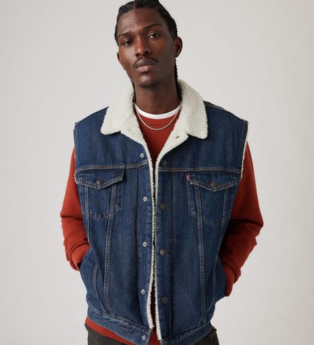 A8637-0000 Borreguito Trucker Vest Jacket Type Iii (L), Casuel, Coton - Levi's - Modalova