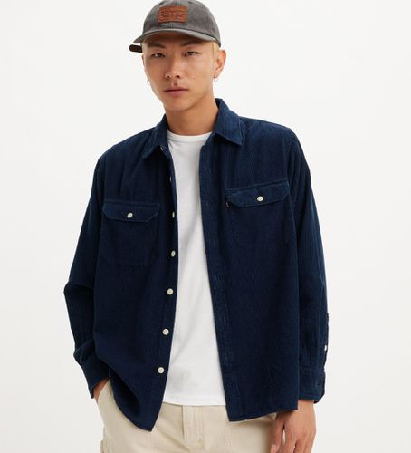 Jackson Worker Shirt (S), Casuel, Coton, Manche longue, Marine - Levi's - Modalova