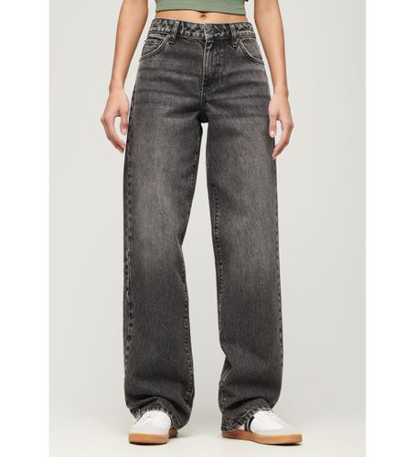 W7011013A Jean en coton biologique, taille moyenne et jambe large, (28/30), Casuel, Le coton biologique, Durable - Superdry - Modalova