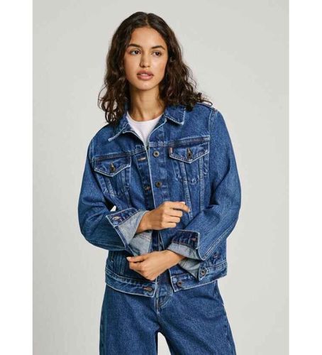 PL402432CT9 Veste régulière (S), Casuel, Coton, Denim, Durable - Pepe Jeans - Modalova