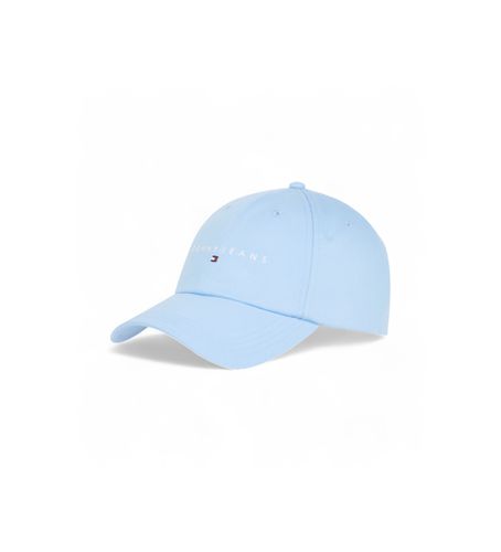 AW0AW16868 Linear Logo 6 Panel Cap (OSFA), Casuel, Le coton biologique, Durable - Tommy Hilfiger - Modalova