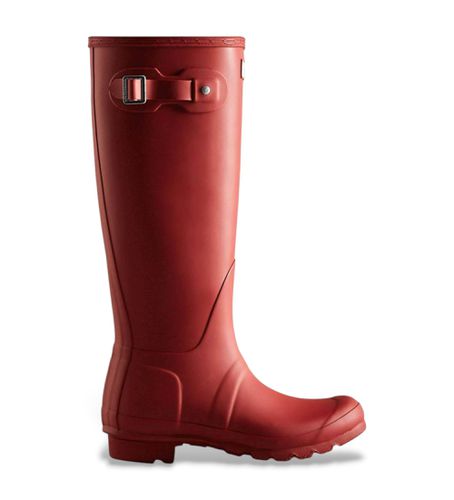 WFT1000RMA Original Tall Wellington Boots maroon (35/36), Plat, Aucun, Casuel, Grenat - Hunter - Modalova