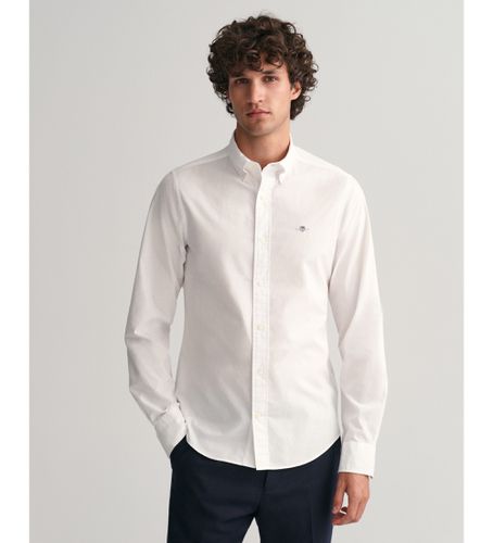 Chemise slim en popeline (S), Casuel, Coton, Classique, Manche longue - Gant - Modalova