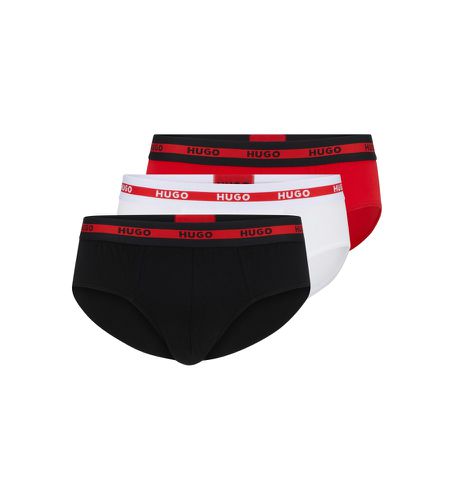 Paquet de 3 slips Triplet rouge, blanc, (M), Homewear, Coton - HUGO - Modalova