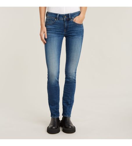 D07145-8968-6028 Jeans Midge Straight (30/30), Bleu, Casuel, Coton, Denim - G-Star - Modalova