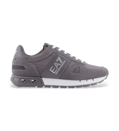 Unisex. X8X151_XK354 Trainers & White Legacy grey (43 1/3), Plat, Lacets, Casuel, Gris - EA7 - Modalova