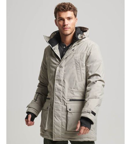 M5011754A Parka matelassée City (L), Casuel, Gris, Polyester - Superdry - Modalova