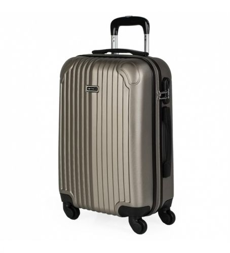 Unisex. T71550-07 Valise de voyage 4 roues cabine rigide T71550 champagne -55x38x20cm (OSFA), Doré, Casuel, ABS/Polycarbonate - ITACA - Modalova